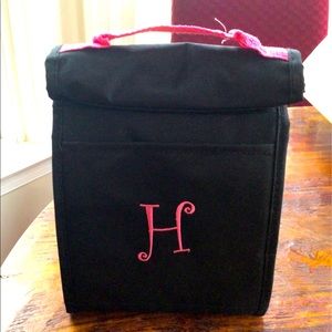 Lunch bag embroidered H